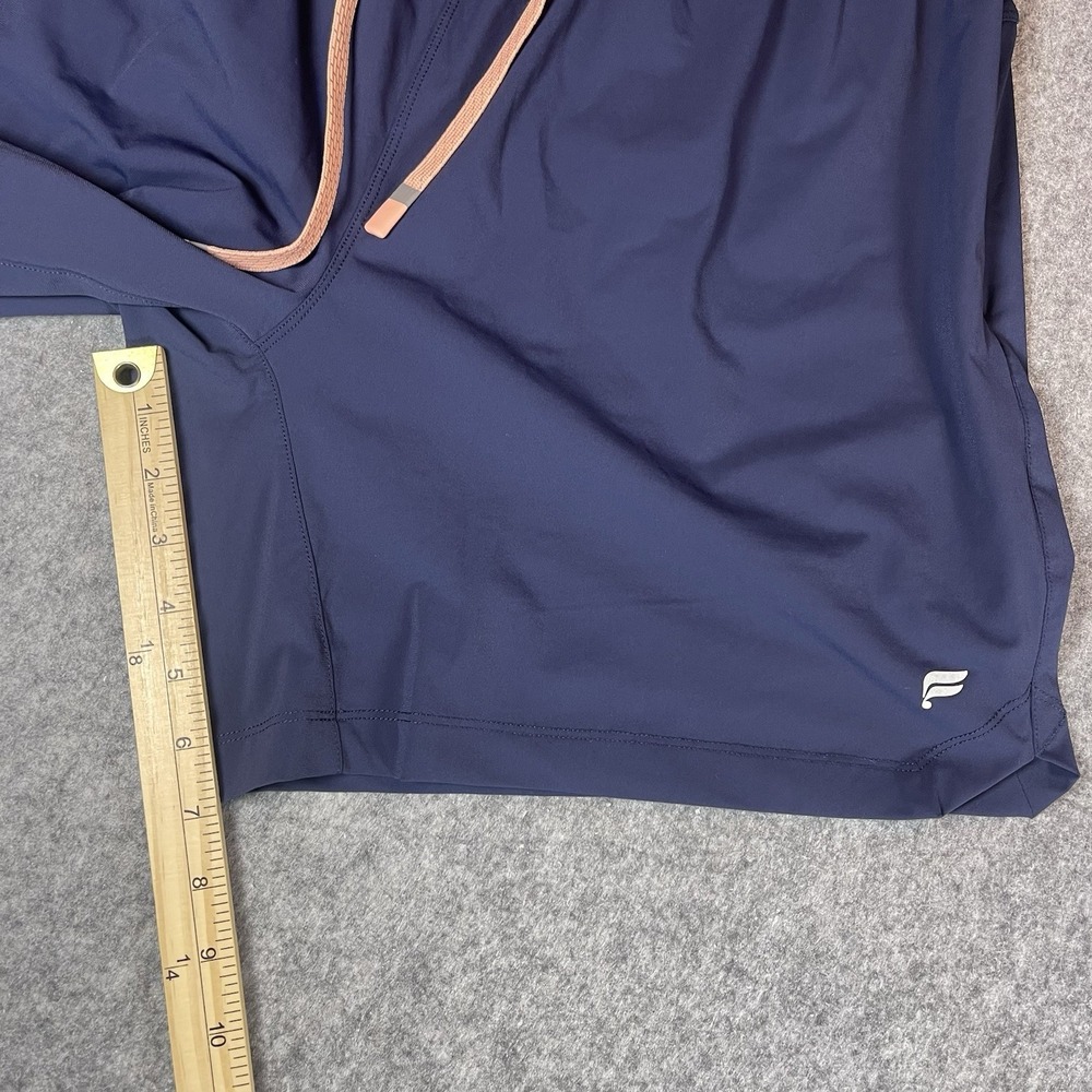 Fabletics Shorts Mens L The One Navy Blue 7" Lined Athletic Workout Gym - Picture 8 of 8